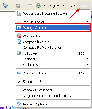 Search Results Toolbar Removal