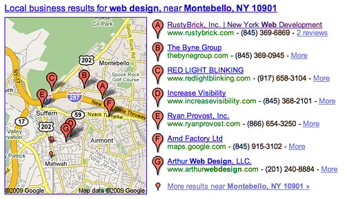 Search Results Web Design