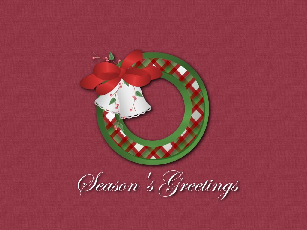 Seasons Greetings Wallpaper