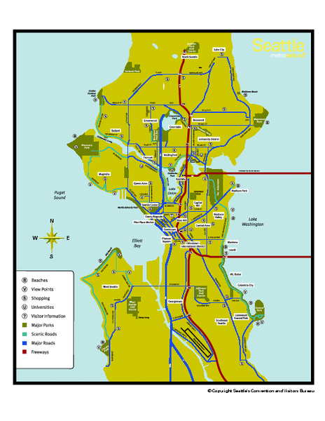 Seattle Map Neighborhoods