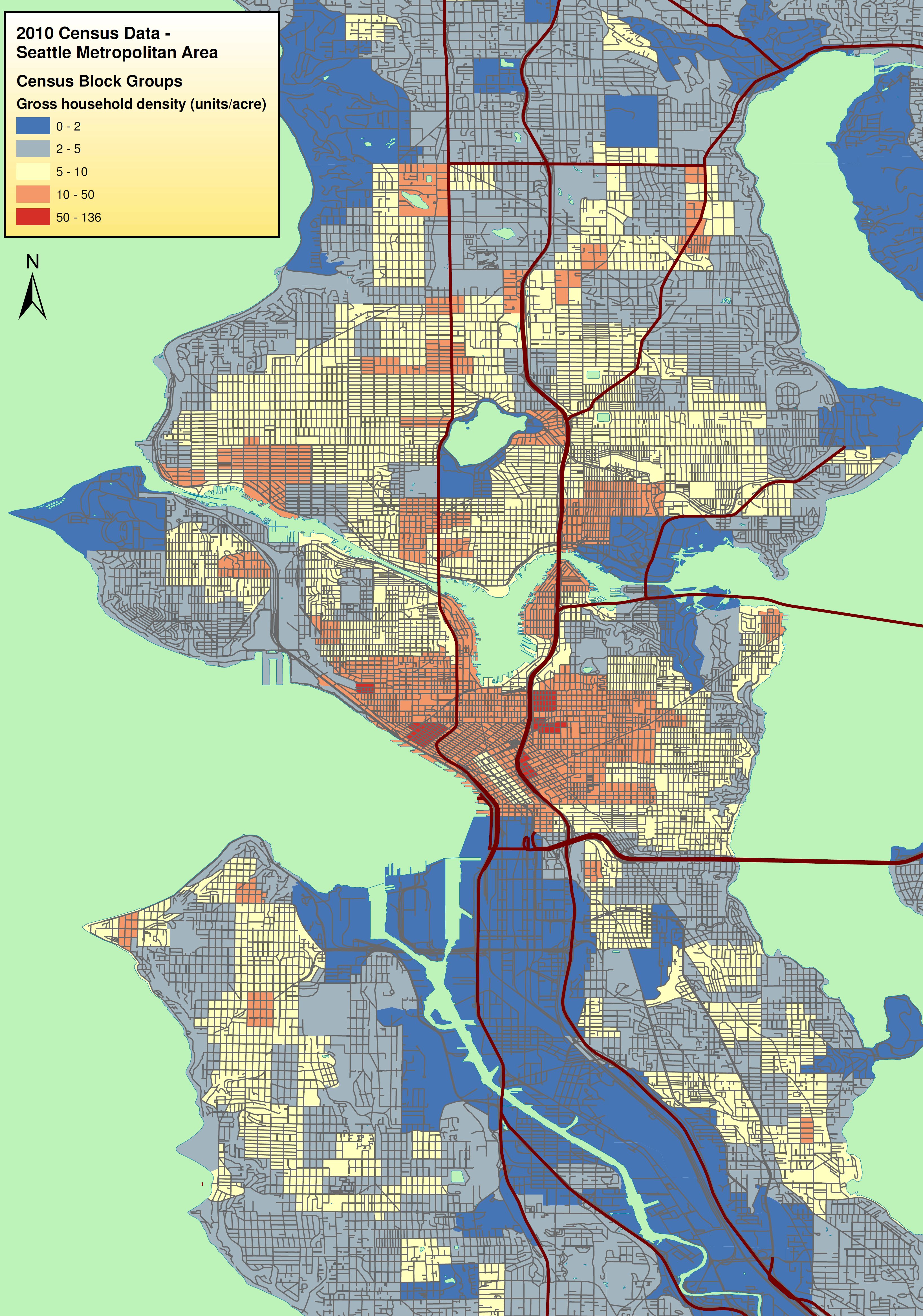 Seattle Map Neighborhoods