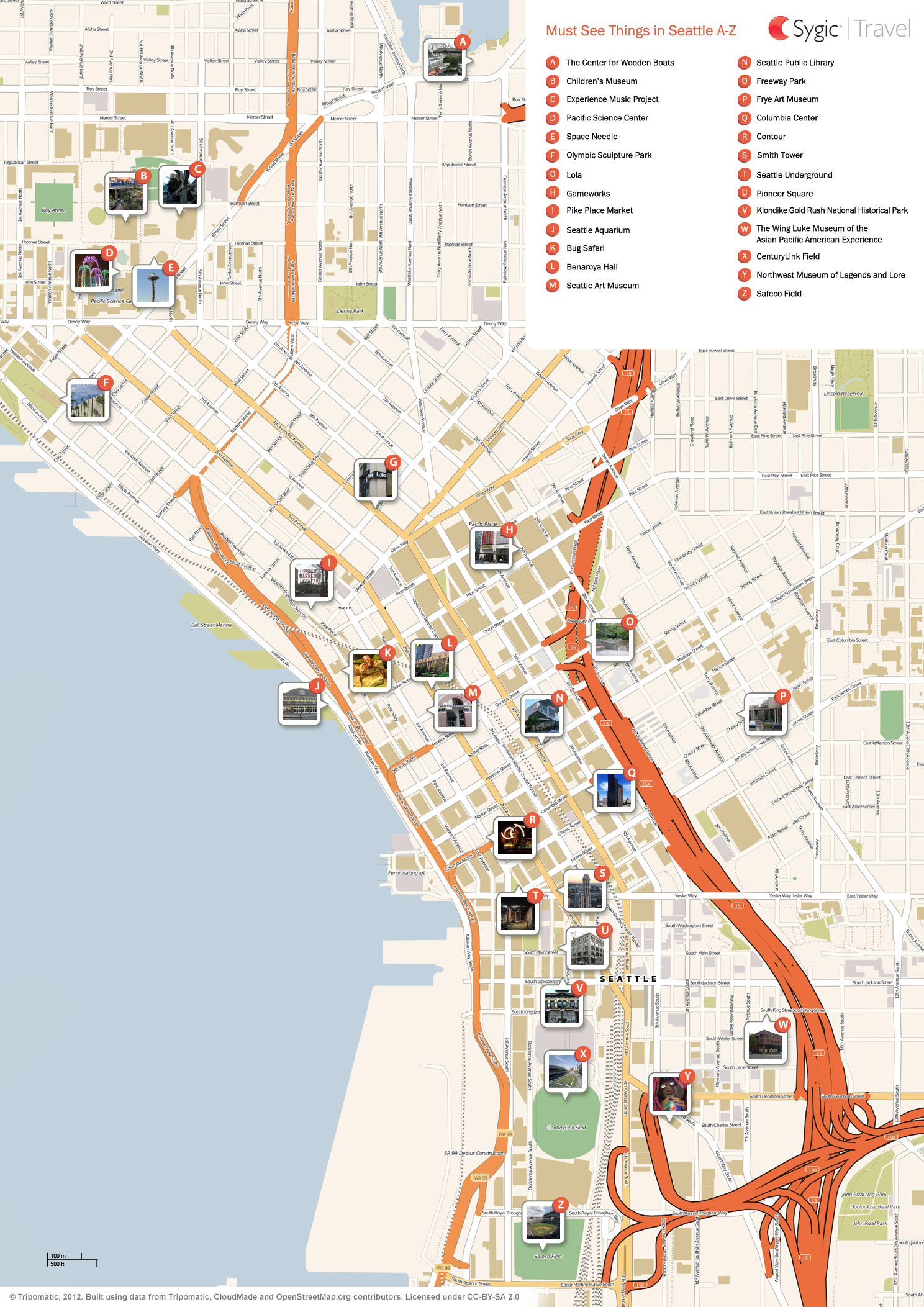 Seattle Map Pdf