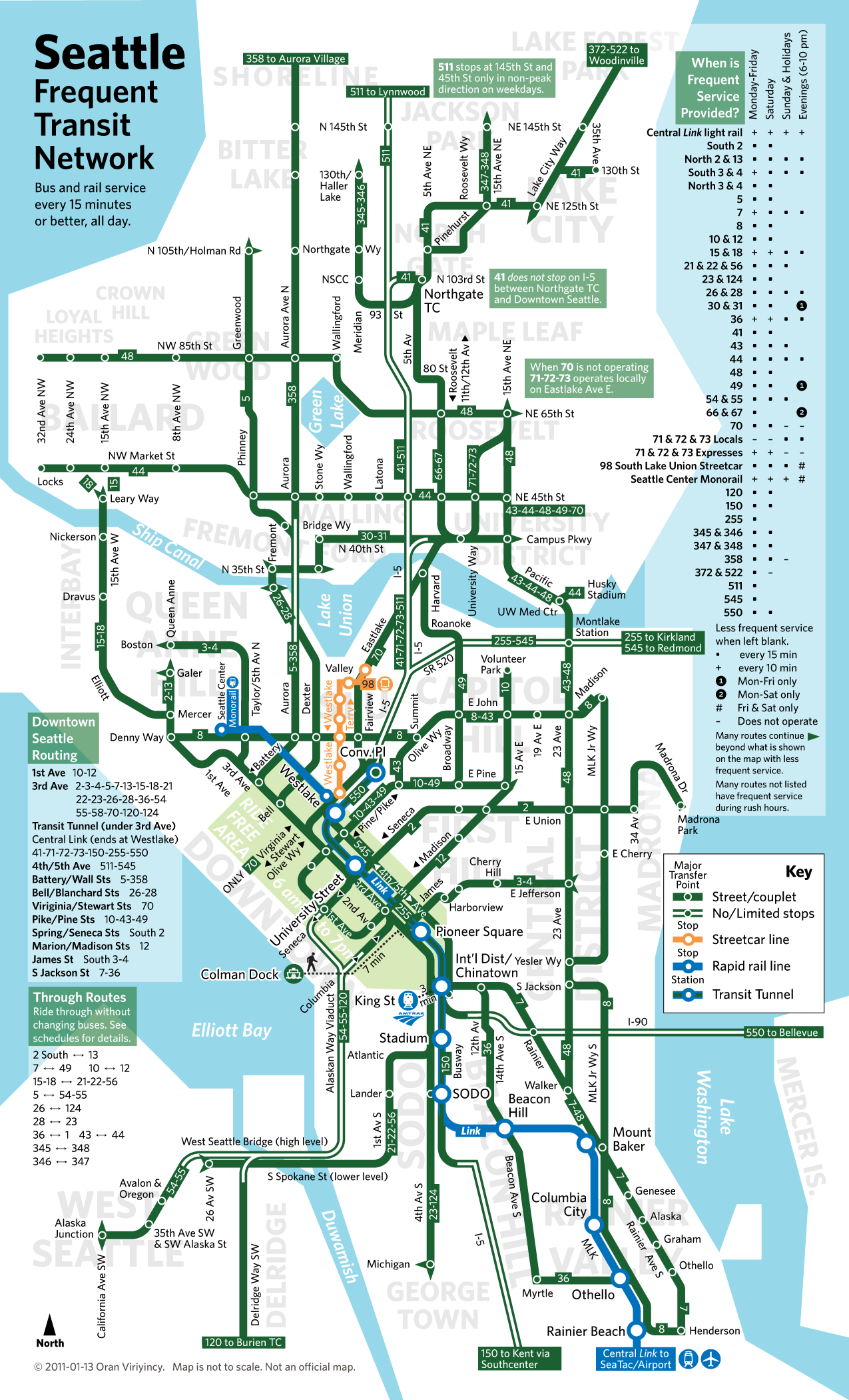 Seattle Mapa