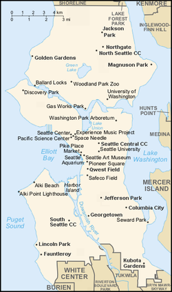 Seattle Mapa