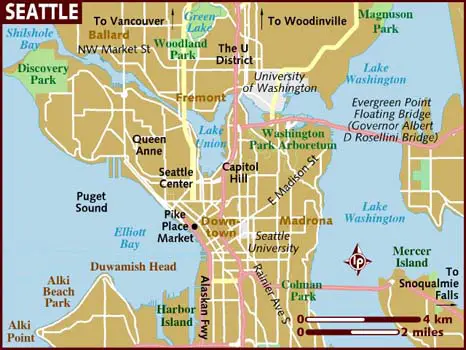 Seattle Mapa