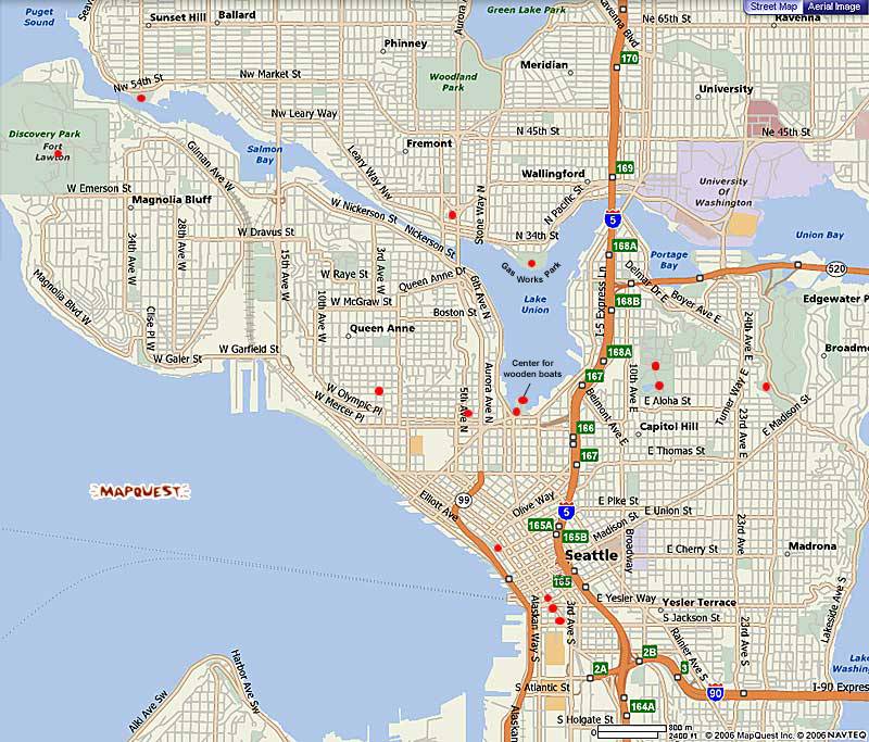 Seattle Mapa