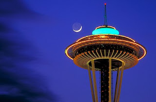 Seattle Space Needle Drawing