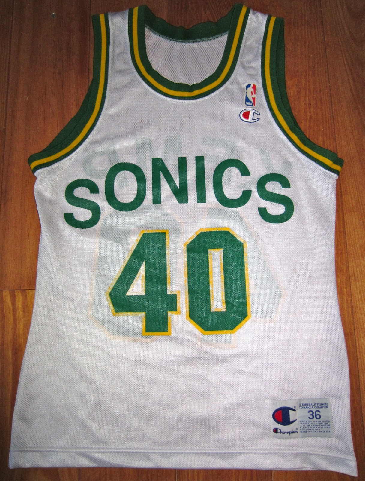 Seattle Supersonics Jersey