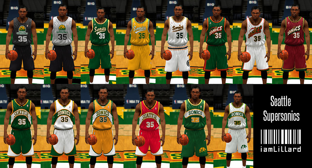 Seattle Supersonics Jersey