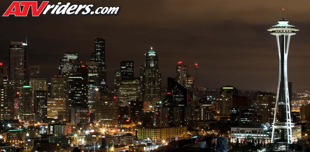 Seattle Washington At Night