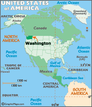 Seattle Washington Map