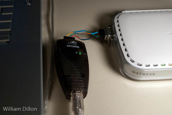 Serial Null Modem Cable Pinout