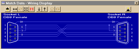 Serial Null Modem Cable Pinout