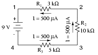 Series Vs Parallel Circuits Table