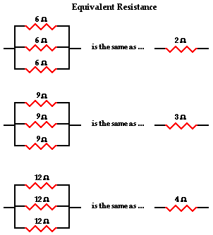 Series Vs Parallel Circuits Table