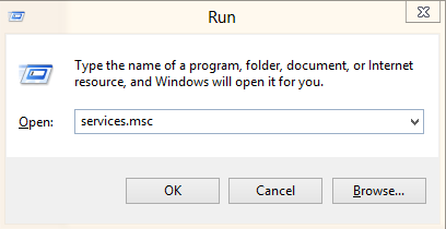 Services.msc In Windows 8