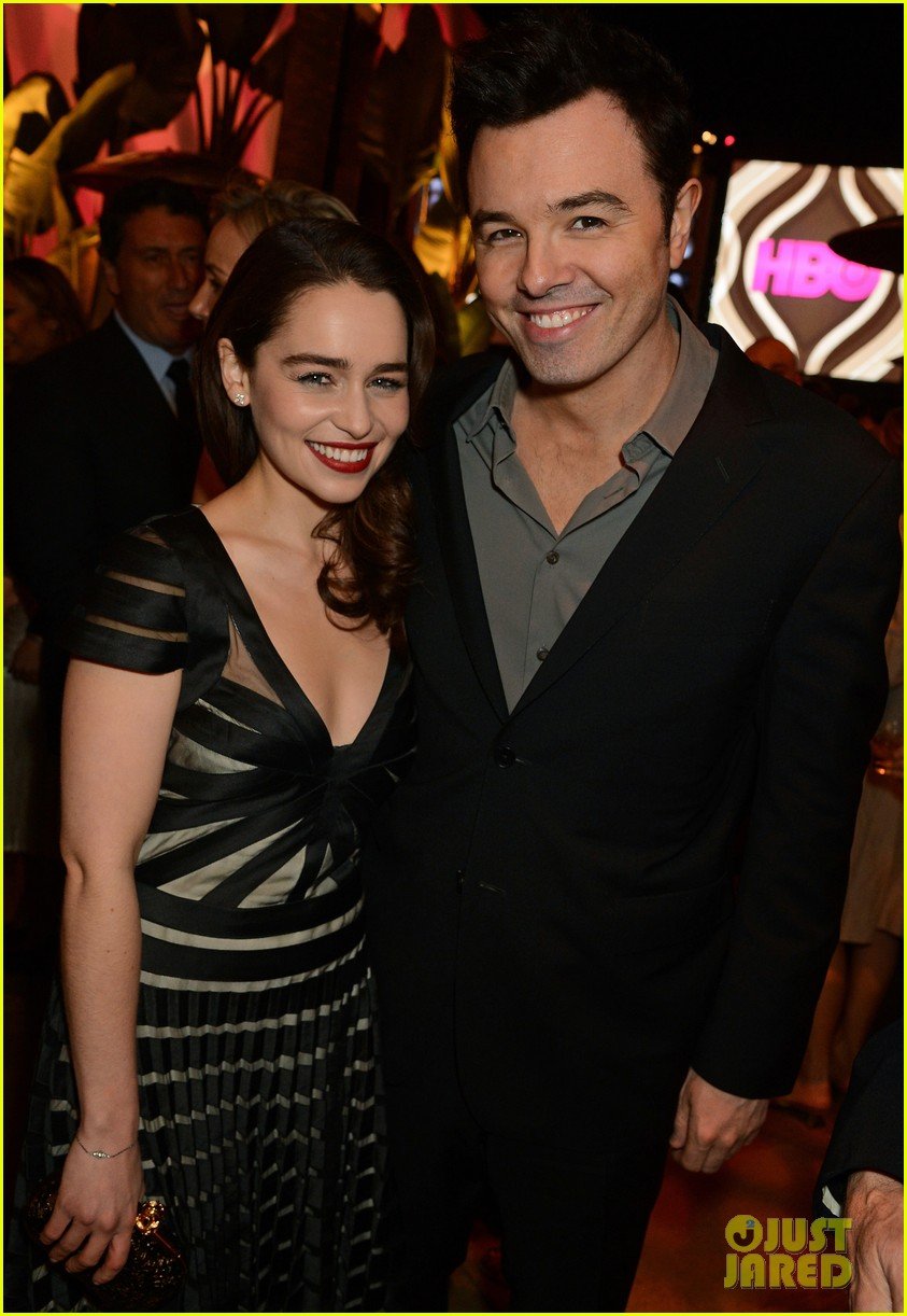 Seth Macfarlane And Emilia Clarke