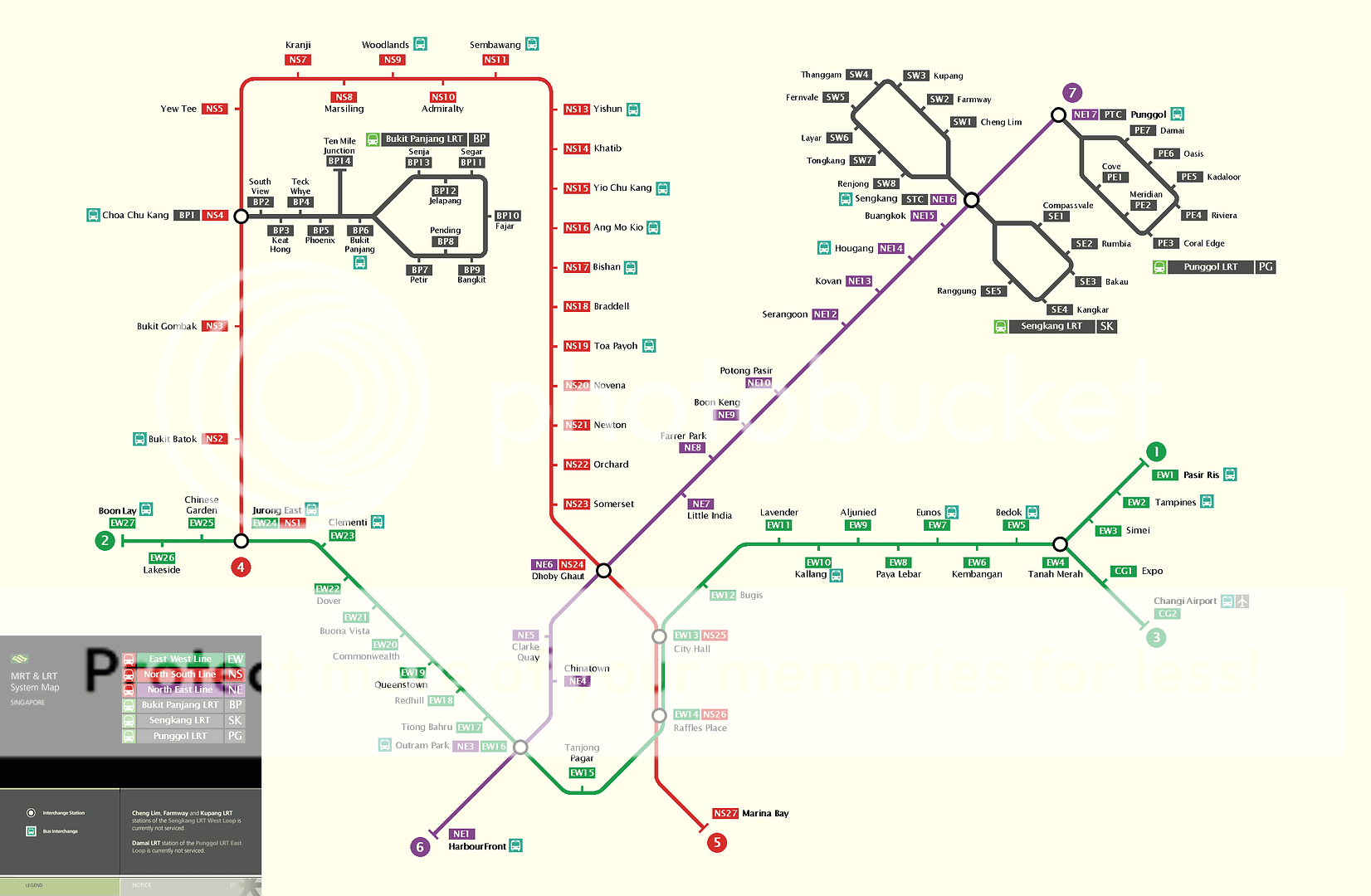 Sg Mrt Map