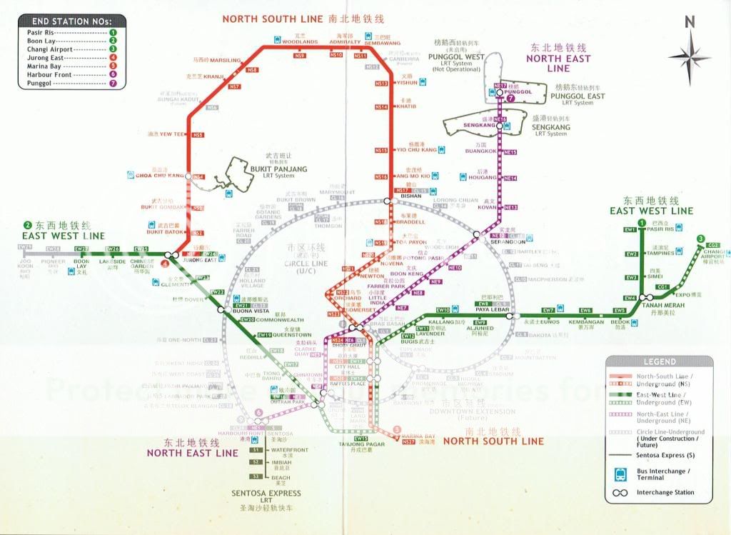 Sg Mrt Map Circle Line