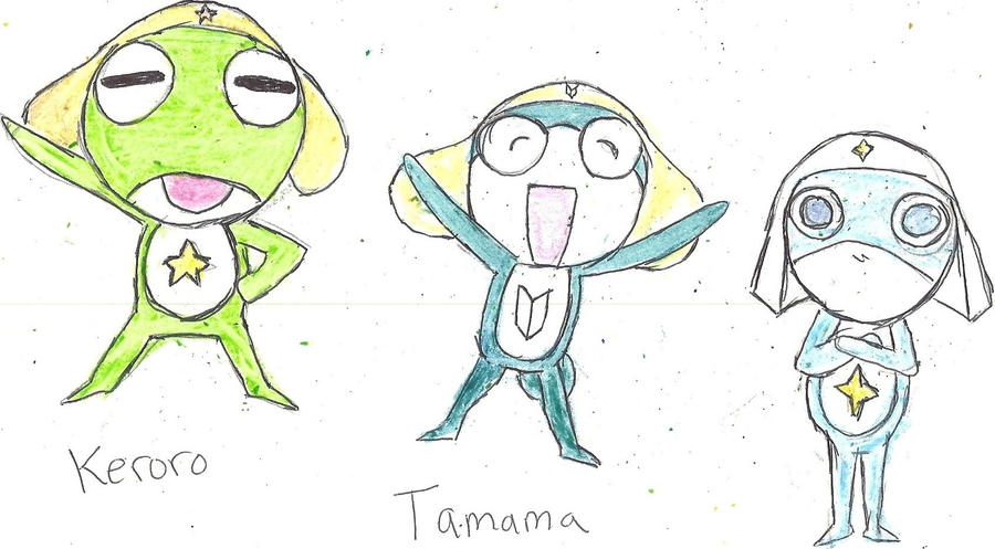 Sgt Frog Characters