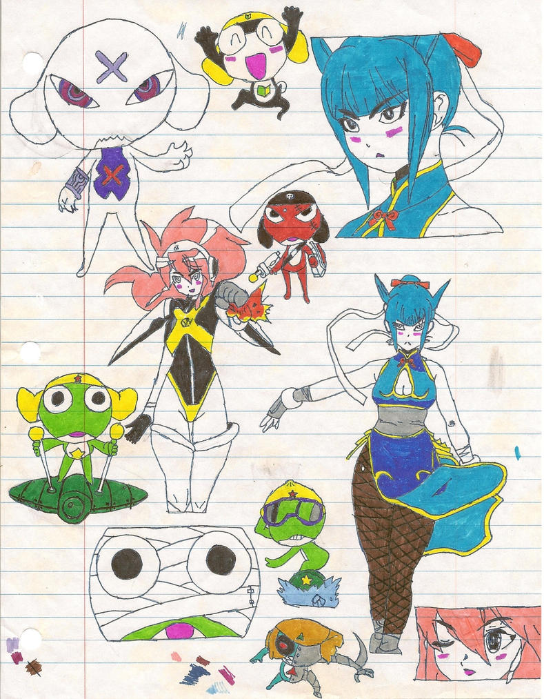 Sgt Frog Characters