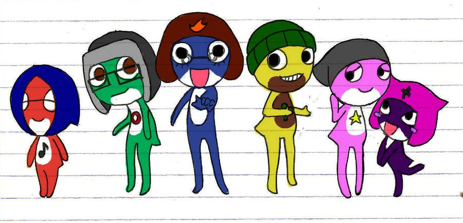 Sgt Frog Characters