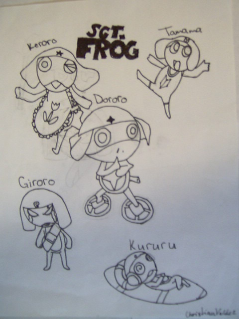 Sgt Frog Characters Quiz