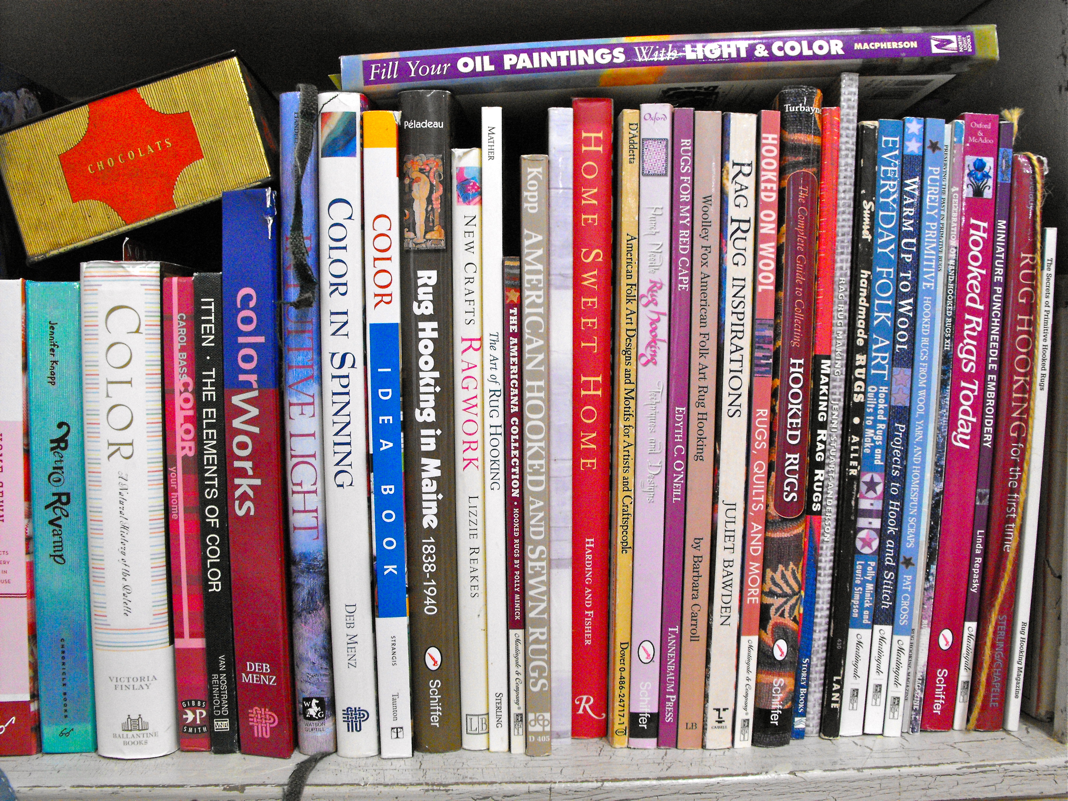 Shelves Of Books