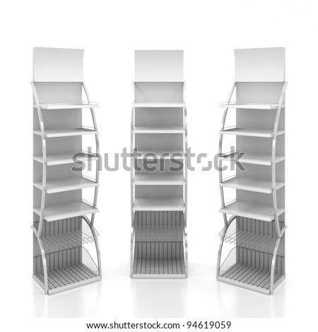 Shelves With Baskets