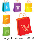 Shopping Bags Clipart