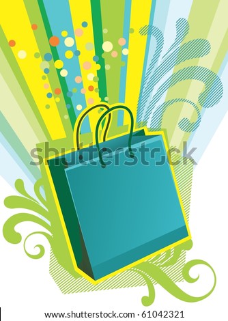 Shopping Bags Design Template