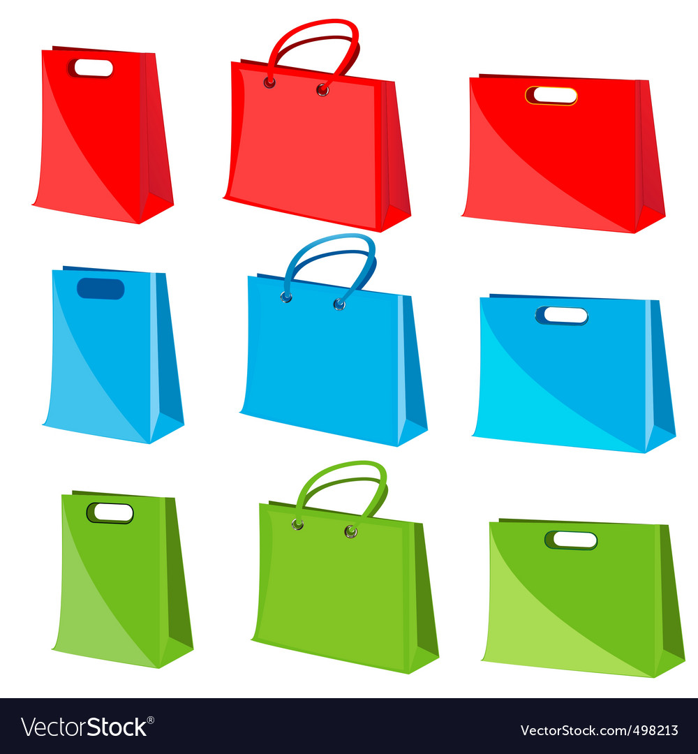 Shopping Bags Vector Download