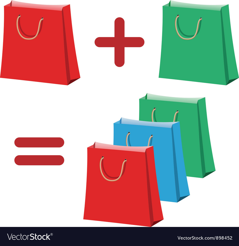 Shopping Bags Vector Free