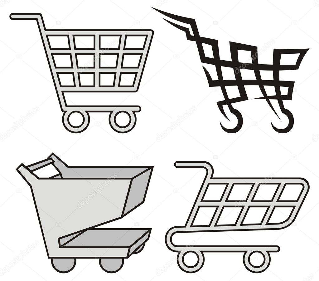 Shopping Cart Icon Vector