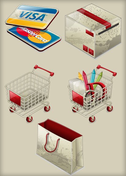 Shopping Cart Vector Free Download