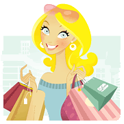 Shopping Cartoons Images