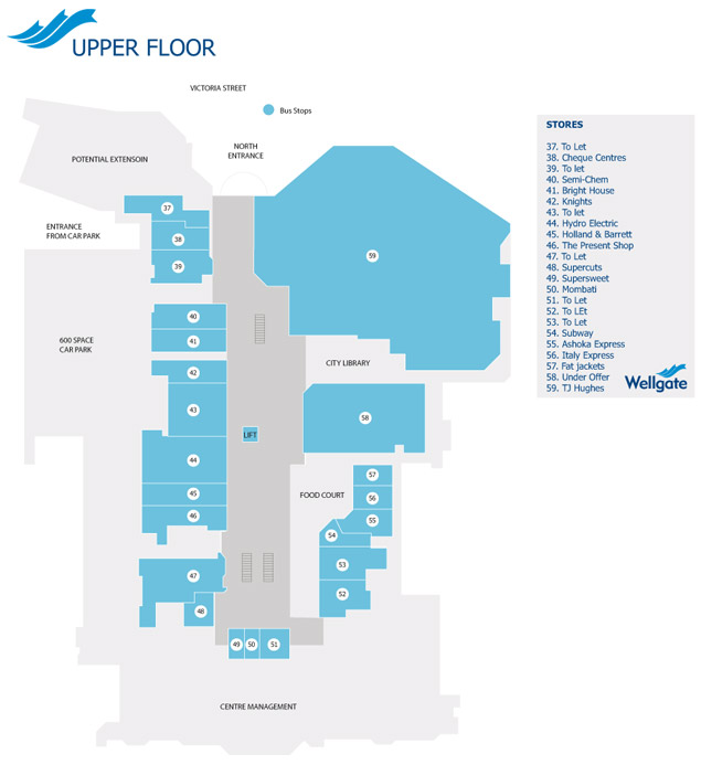 Shopping Centre Map