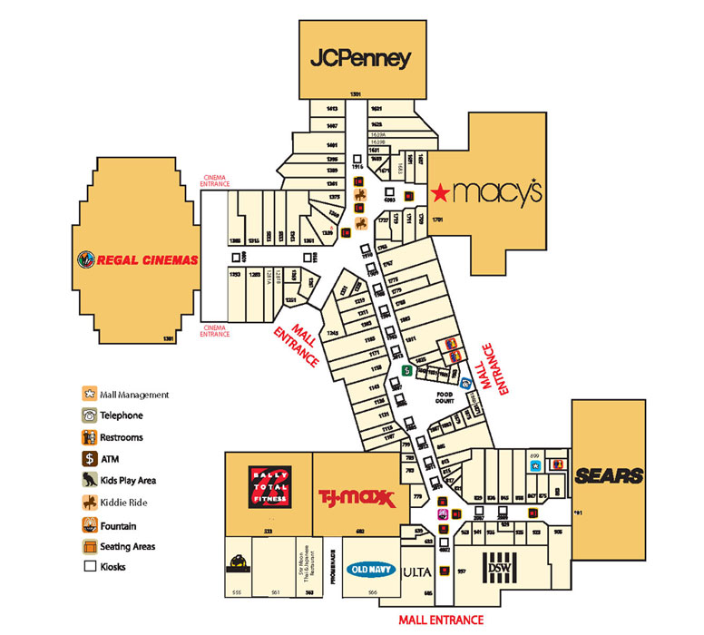 Shopping Centre Map