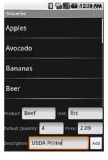 Shopping List App Android