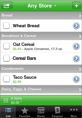 Shopping List App Free