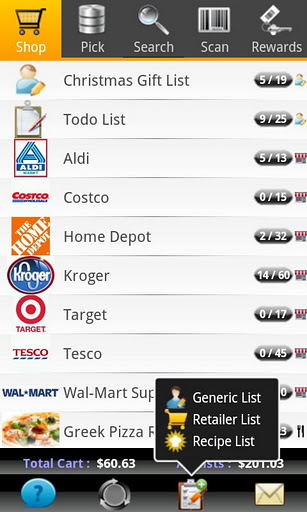 Shopping List App Free