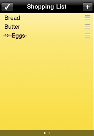 Shopping List App Iphone