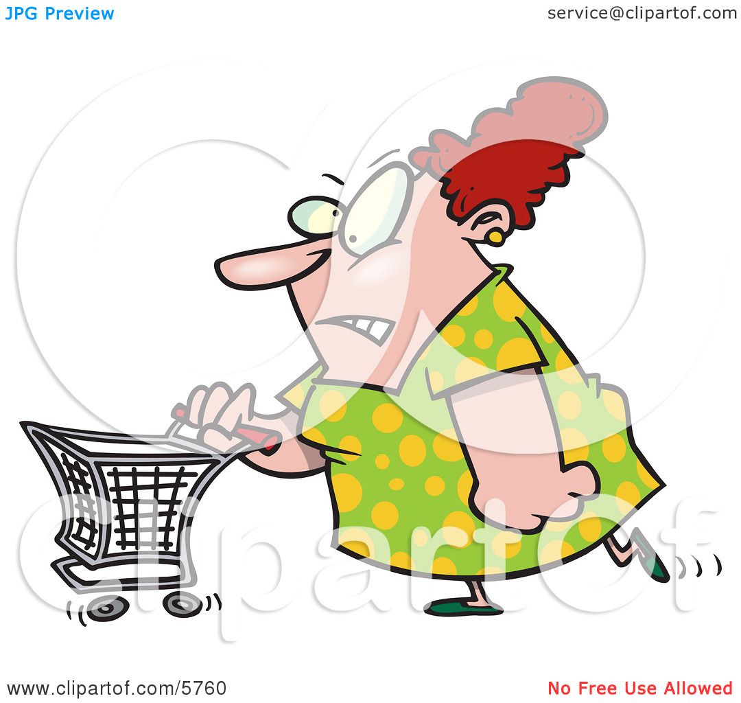 Shopping Trolley Clipart