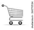 Shopping Trolley Icon