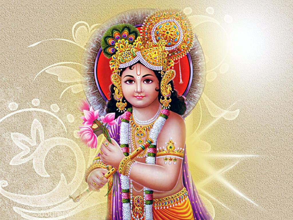 Shree Krishna Wallpaper 3d