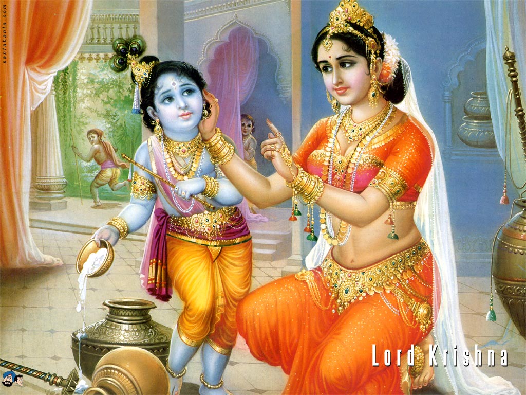 Shri Krishna God Wallpaper