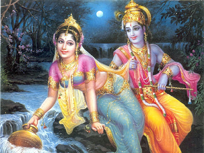 Shri Krishna Radha Wallpaper