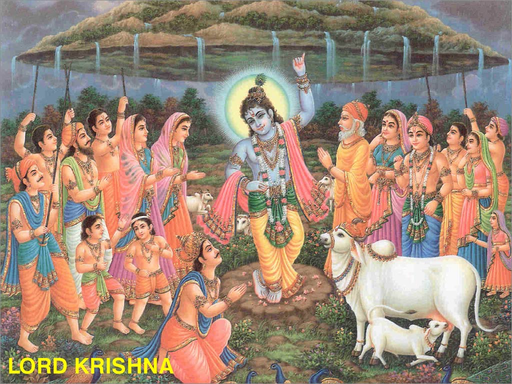 Shri Krishna Radha Wallpaper