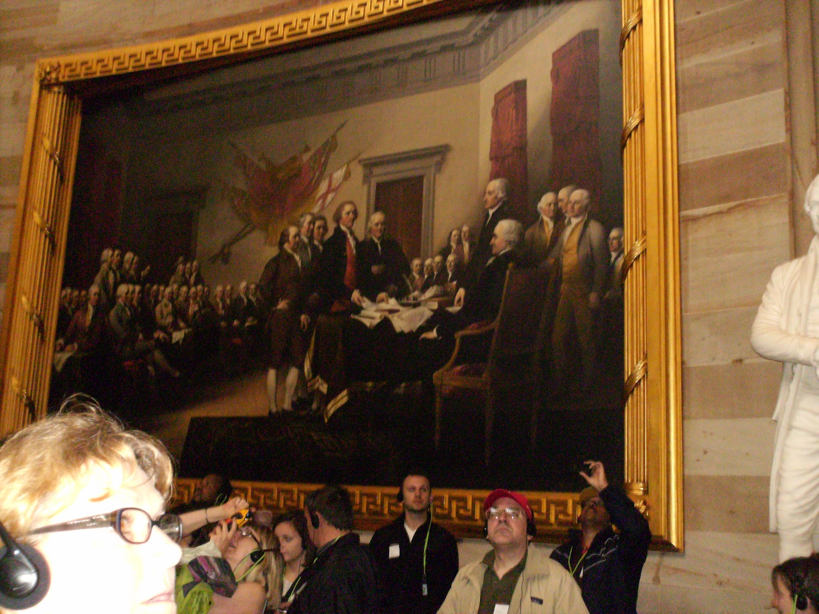 Signing The Declaration Of Independence Painting