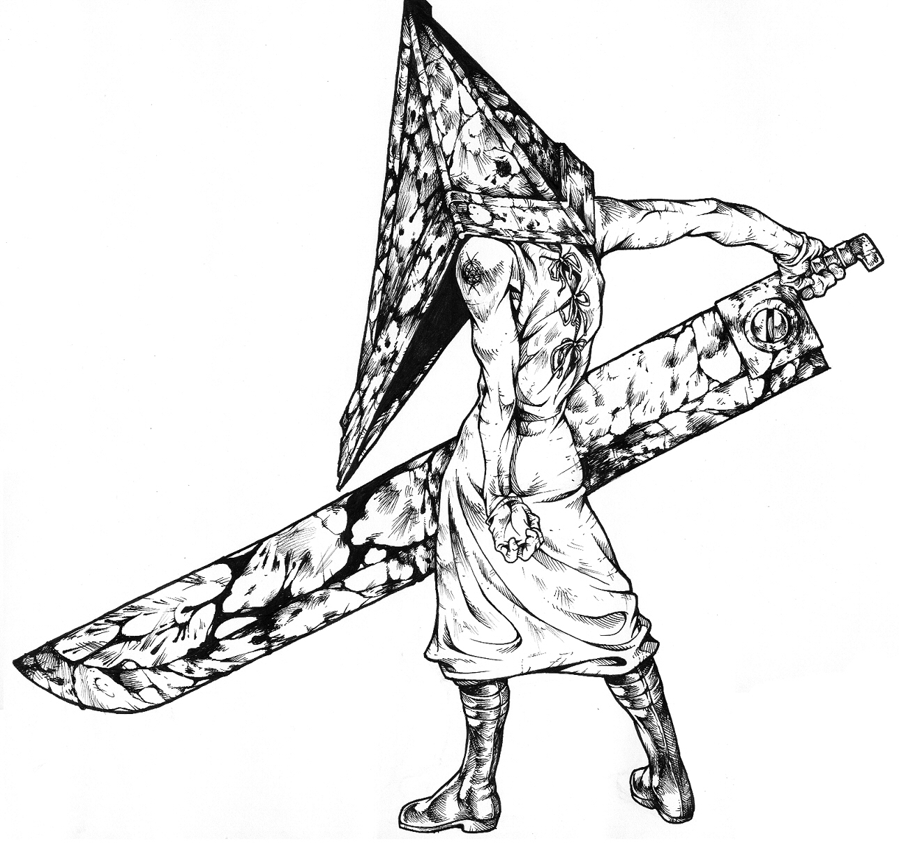 Silent Hill Pyramid Head Sword